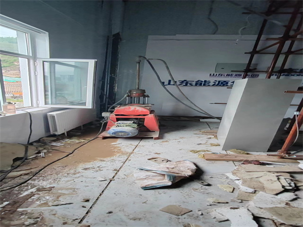 道孚地基基础下沉墙体裂缝加固注浆顶升施工